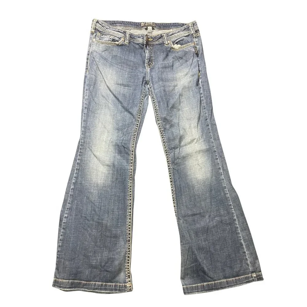 Silver Jeans Co. Bootcut – Acid Wash Denim, Size 32x32 - Picture 2 of 5